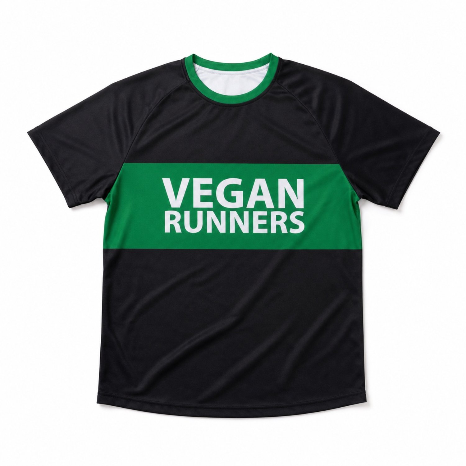 Vegan Runners Eco Technical T-shirt [Round Neck]