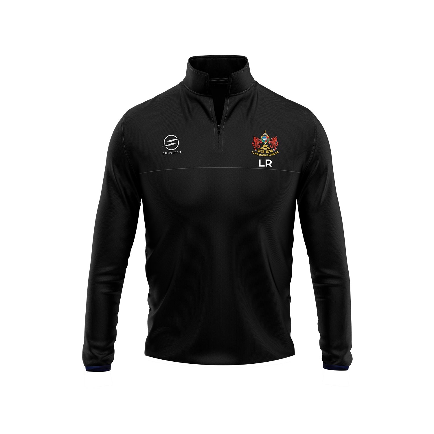 Alternative view of Lampeter RFC Cut & Sew 1/4 Zip