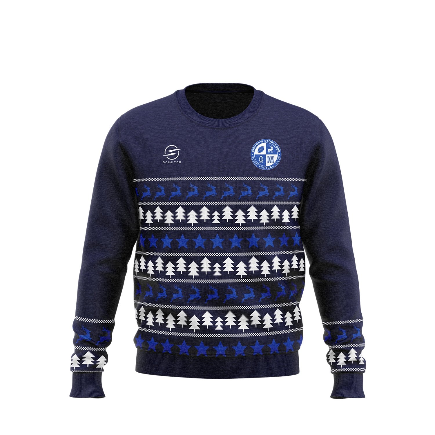 Bishop's Stortford Sublimated Xmas Sweatshirt