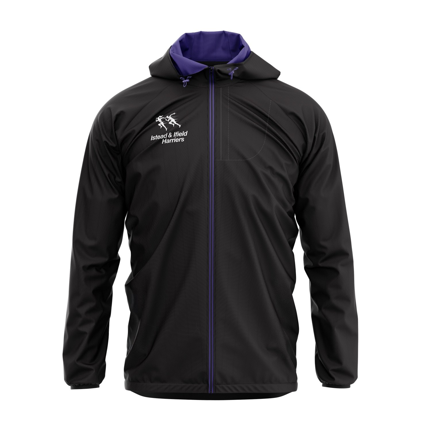 Istead And Ifield Lightweight Hooded Running Jacket